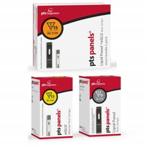 PTS Panels Lipid + eGLU Smart Bundle™, 15 testes Perfil Lipidico + 15 Testes Glucose - Image 2